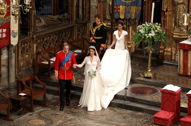 The wedding of Prince William and Catherine Middleton, Westminster Abbey, London, Britain - 29 Apr 2011