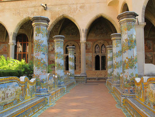 Chiostro Clarisse - Basilica Santa Chiara - Napoli - by ho visto nina volare